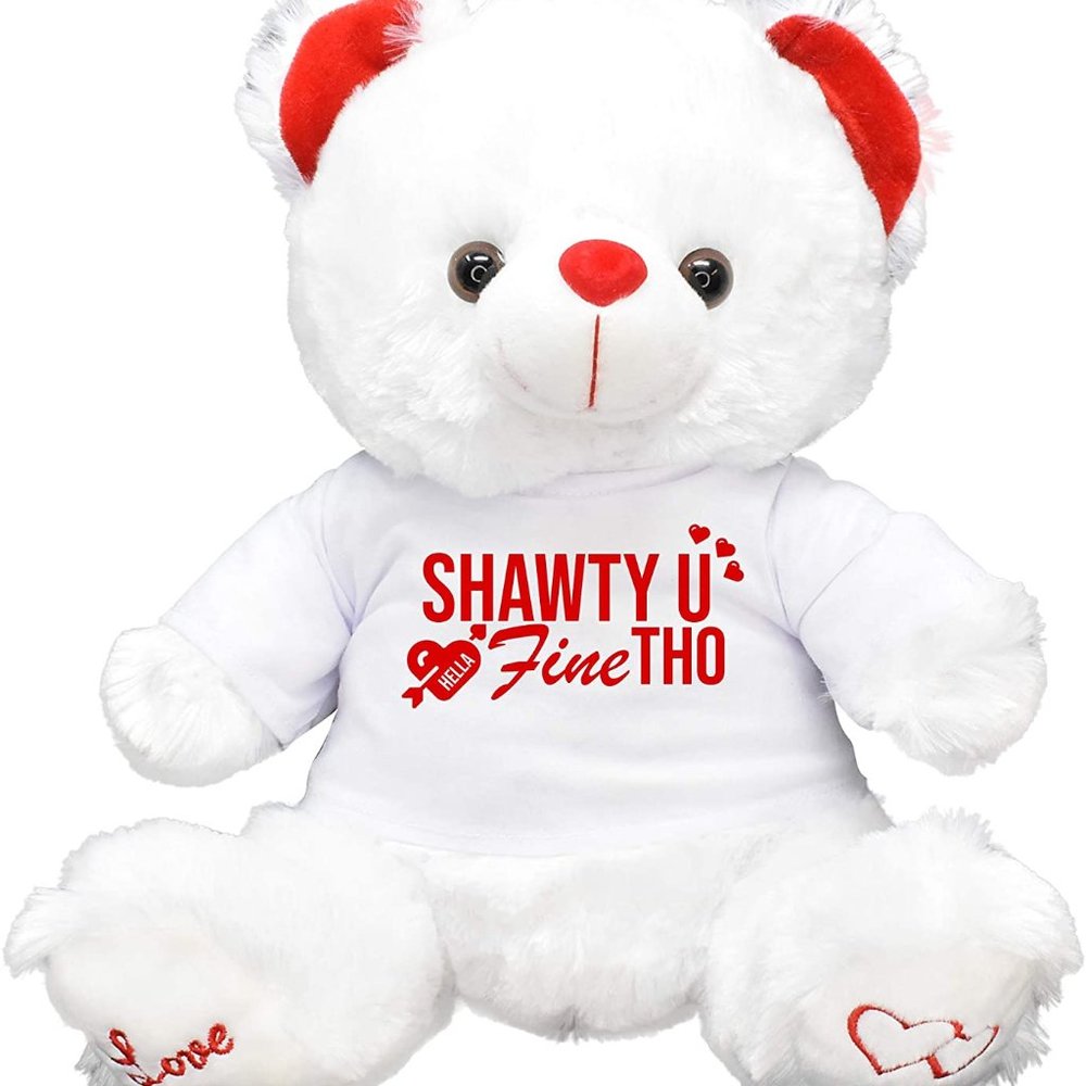 Shawty U Valentines Gift Teddy Bear Girl Friend
